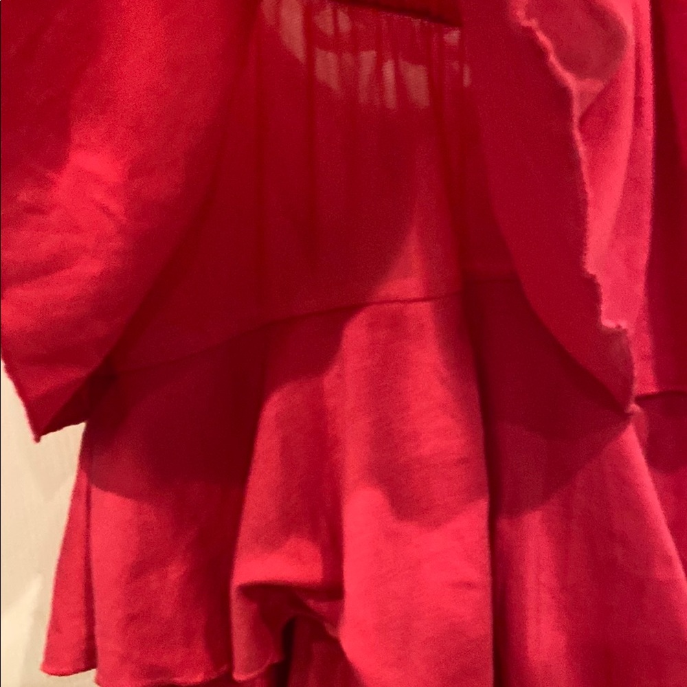 Chic Hot Pink Layered Tank Top - Picture 3 of 6